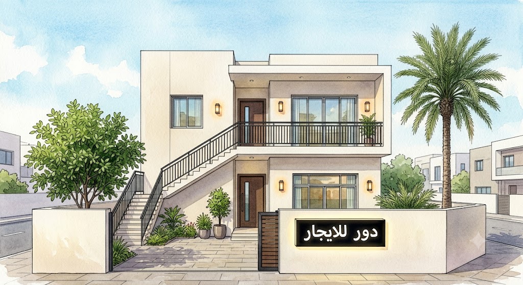 دوبلكس للايجار بابوفطيره قطعة 8 1