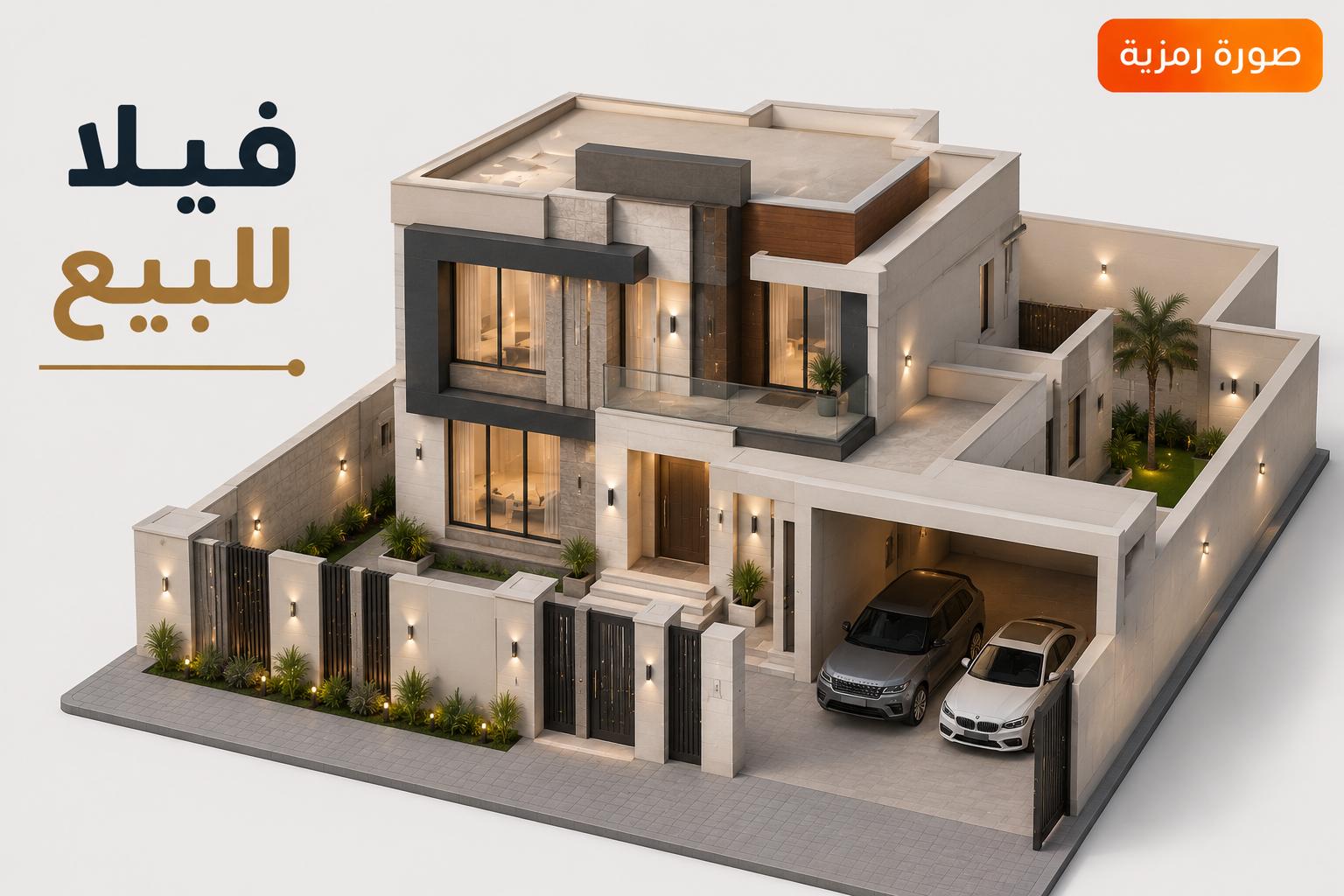 للبيع فيلا بالشهداء قطعة 2 1