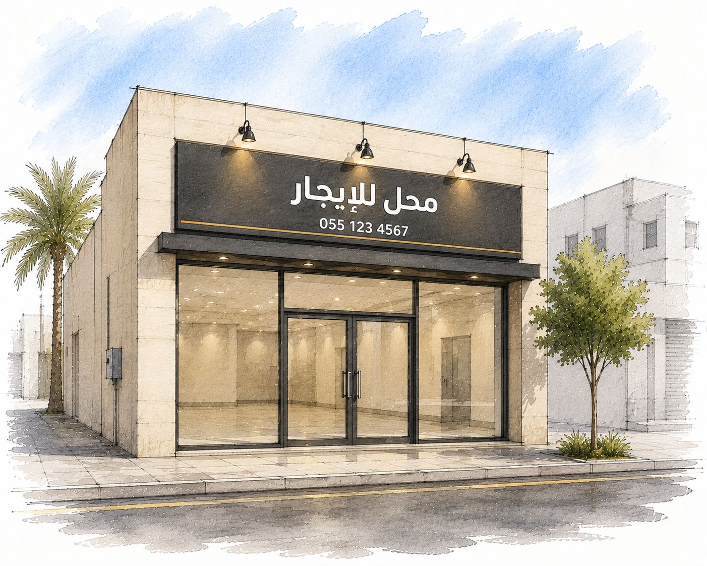 محلين للايجار في حولي 1