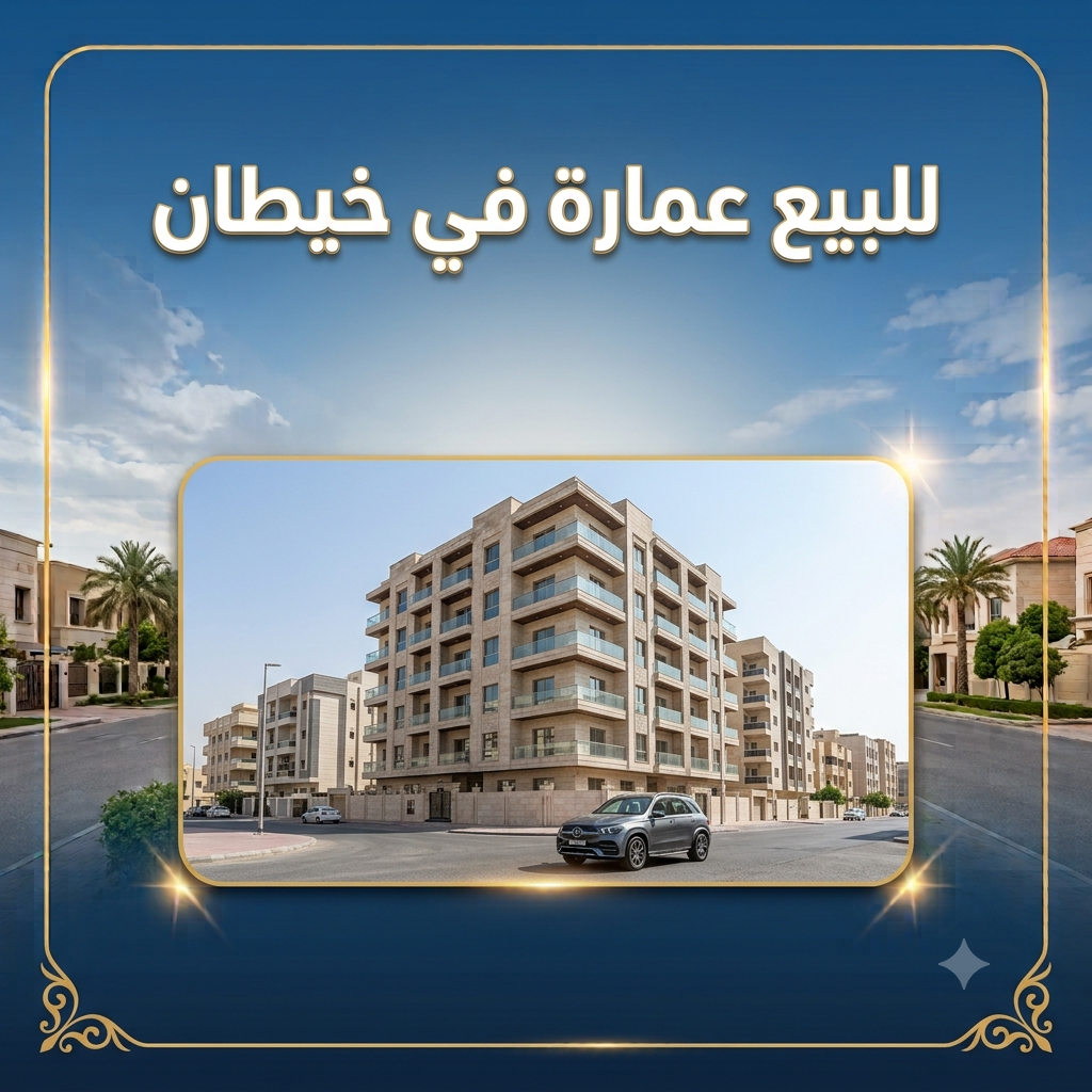 عماره مدخول للبيع فى خيطان 1