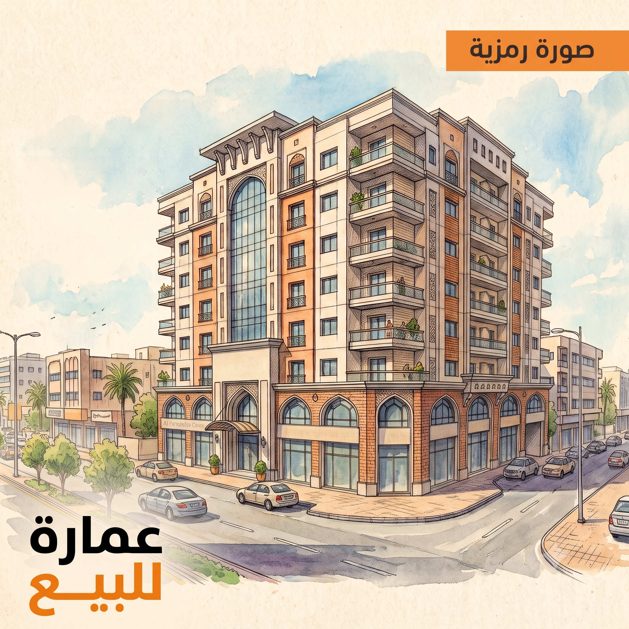 عمارتين للبيع فى بنيد القار 1
