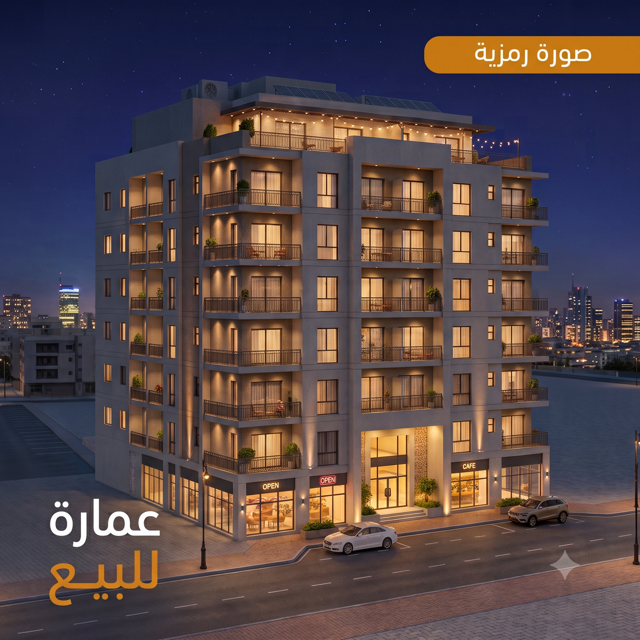 عمارتين للبيع فى بنيد القار 1
