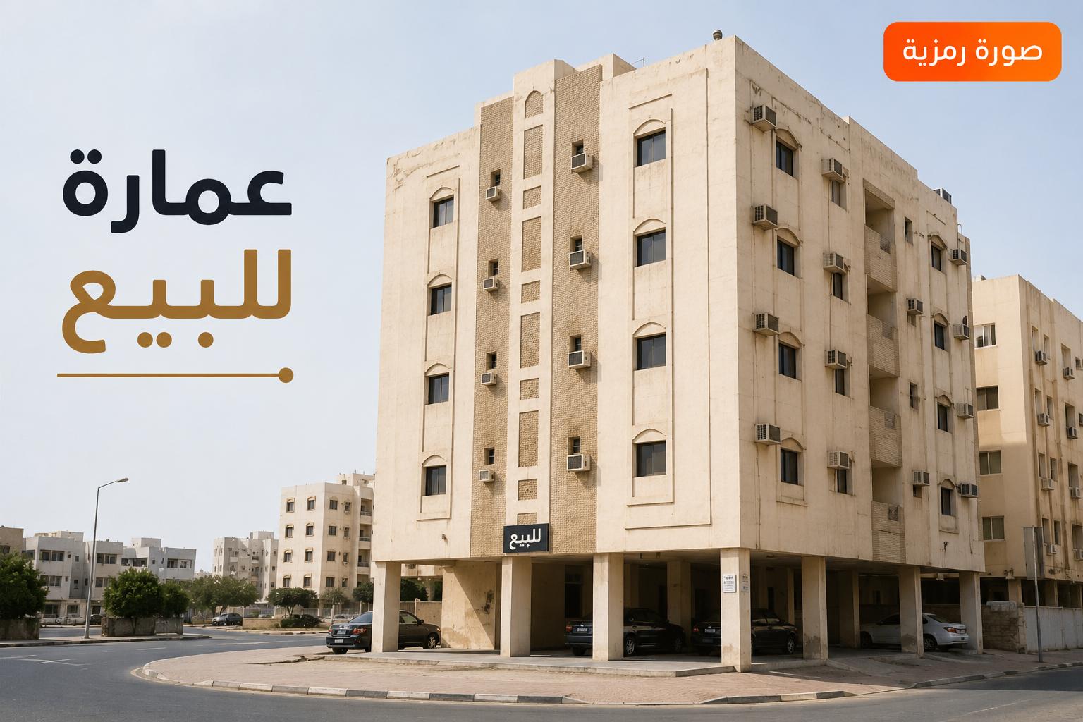 عماره للبيع فى بنيد القار بناء فخم 1