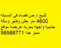 للبيع ارض فضاء فى المسيله 2