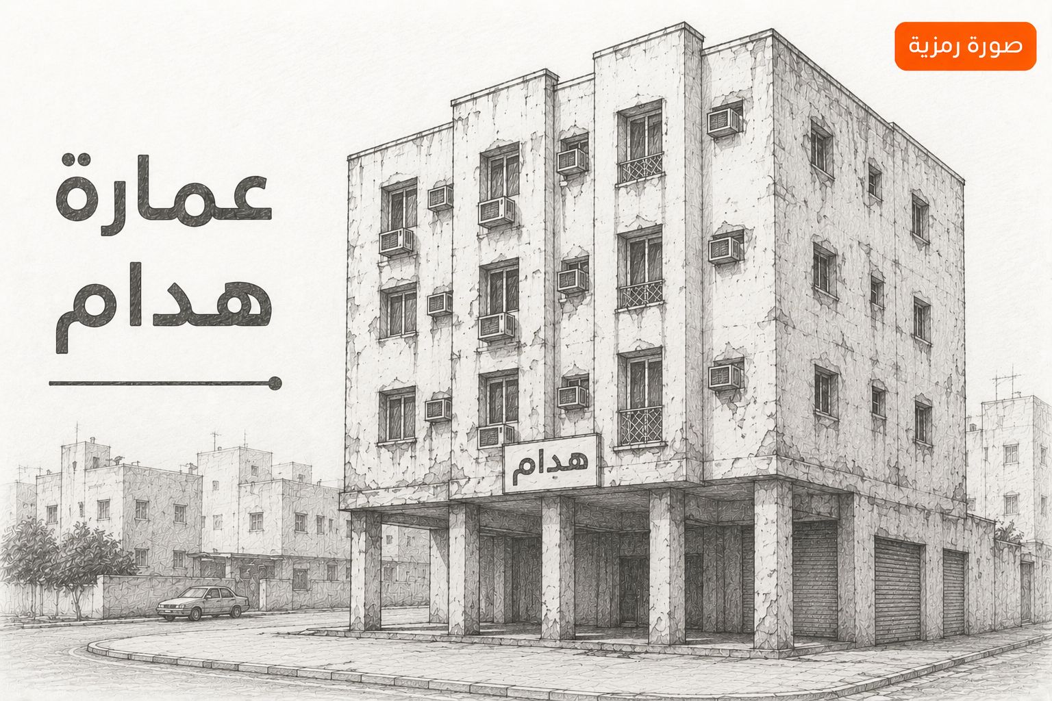 هدام استثمارى للبيع فى الجابريه 1