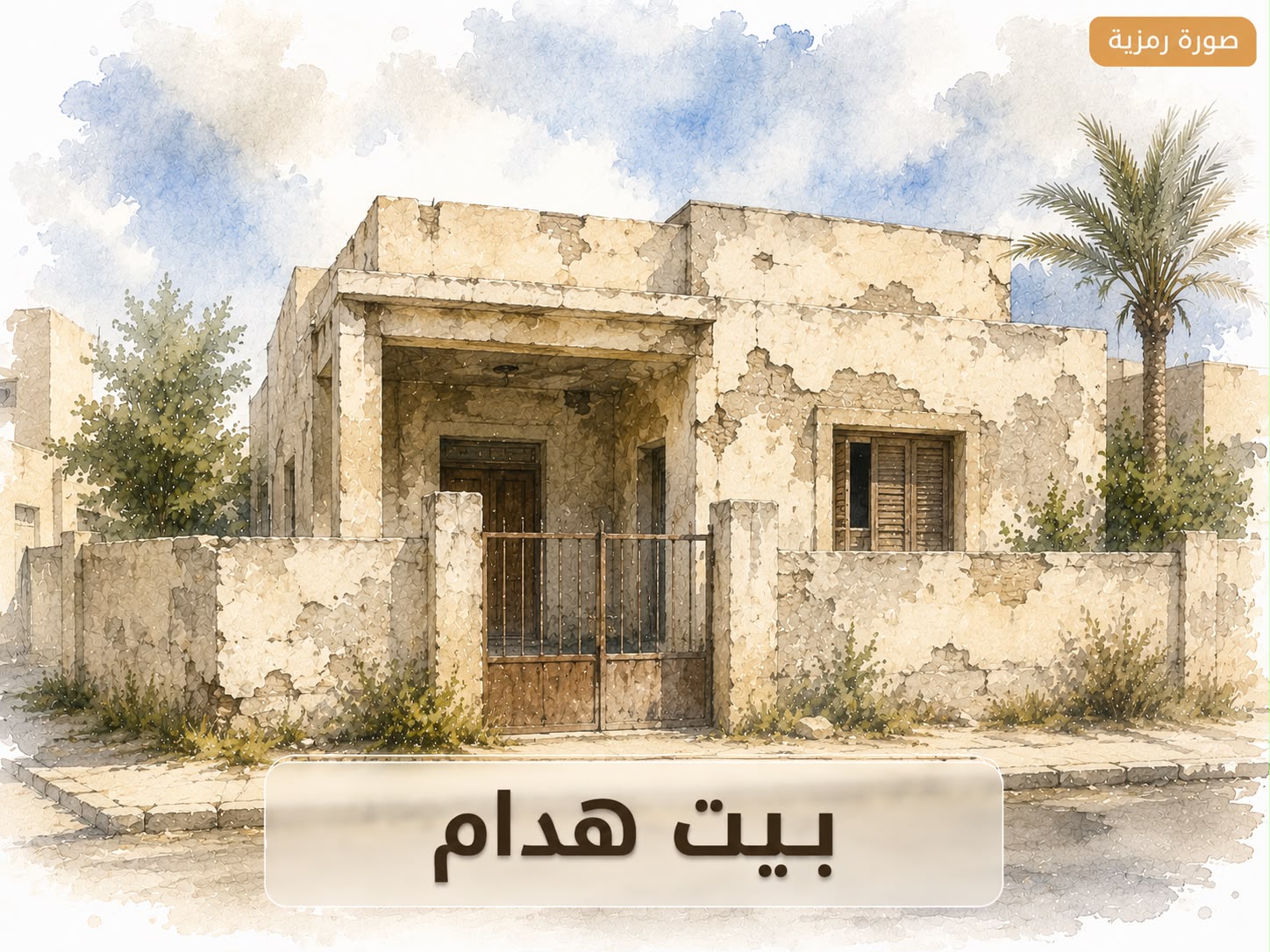 بيتين هدام للبيع فى الرميثيه 1