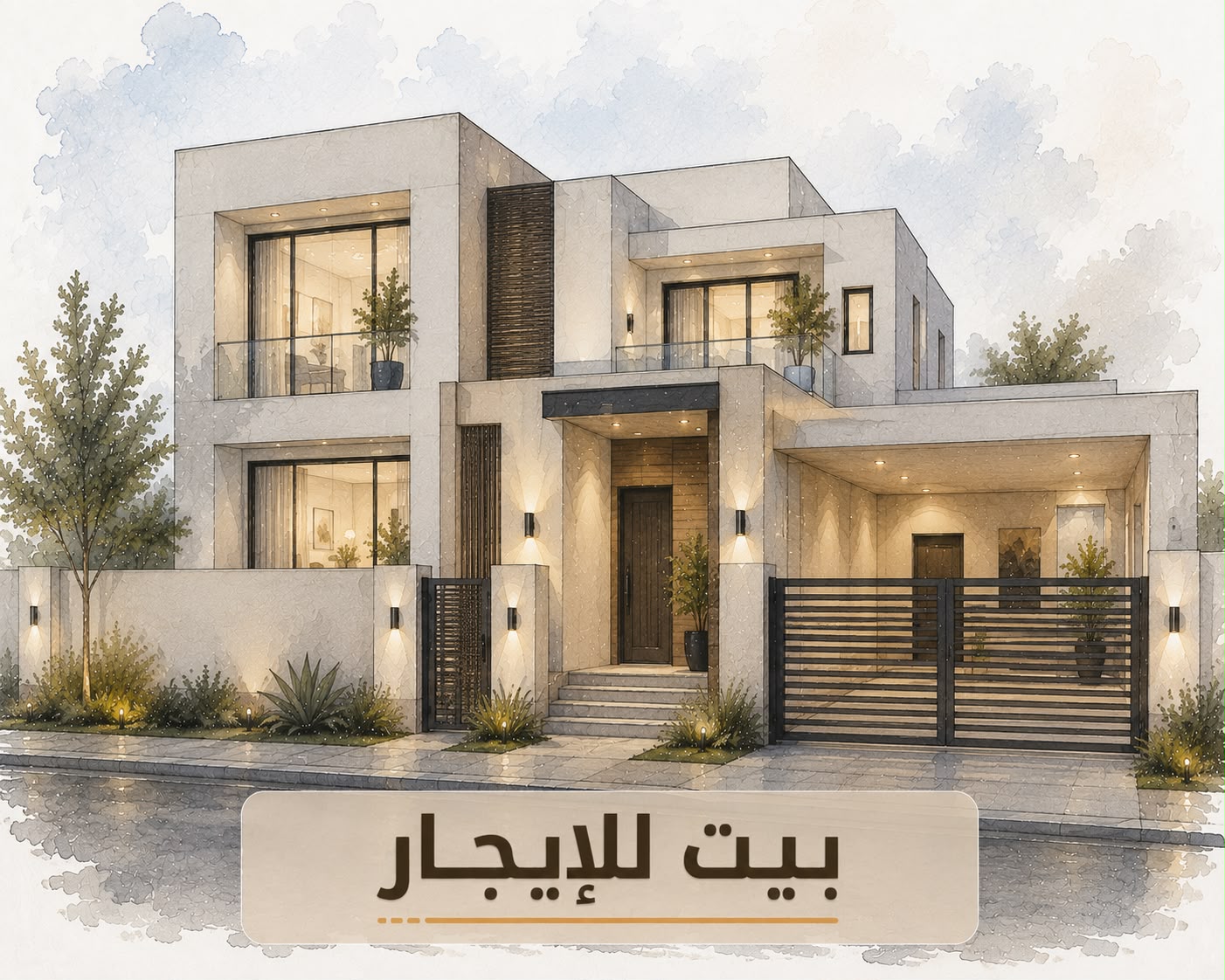 بيت مجدد للإيجار فى كيفان 1