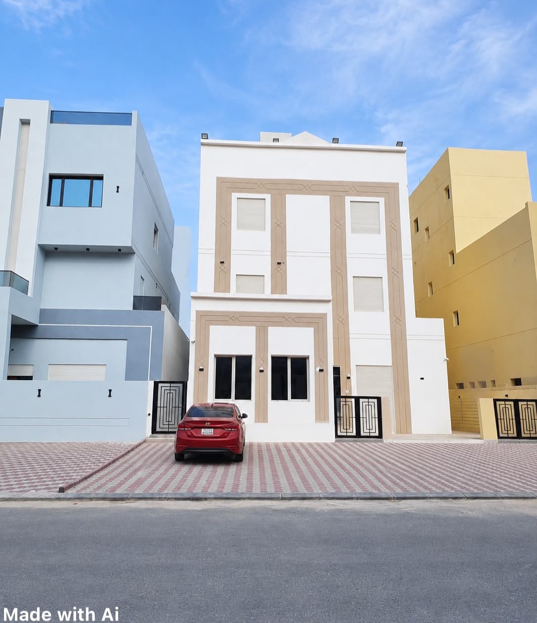 فيلا للبيع بمدينة المطلاع شارع وارتداد 1