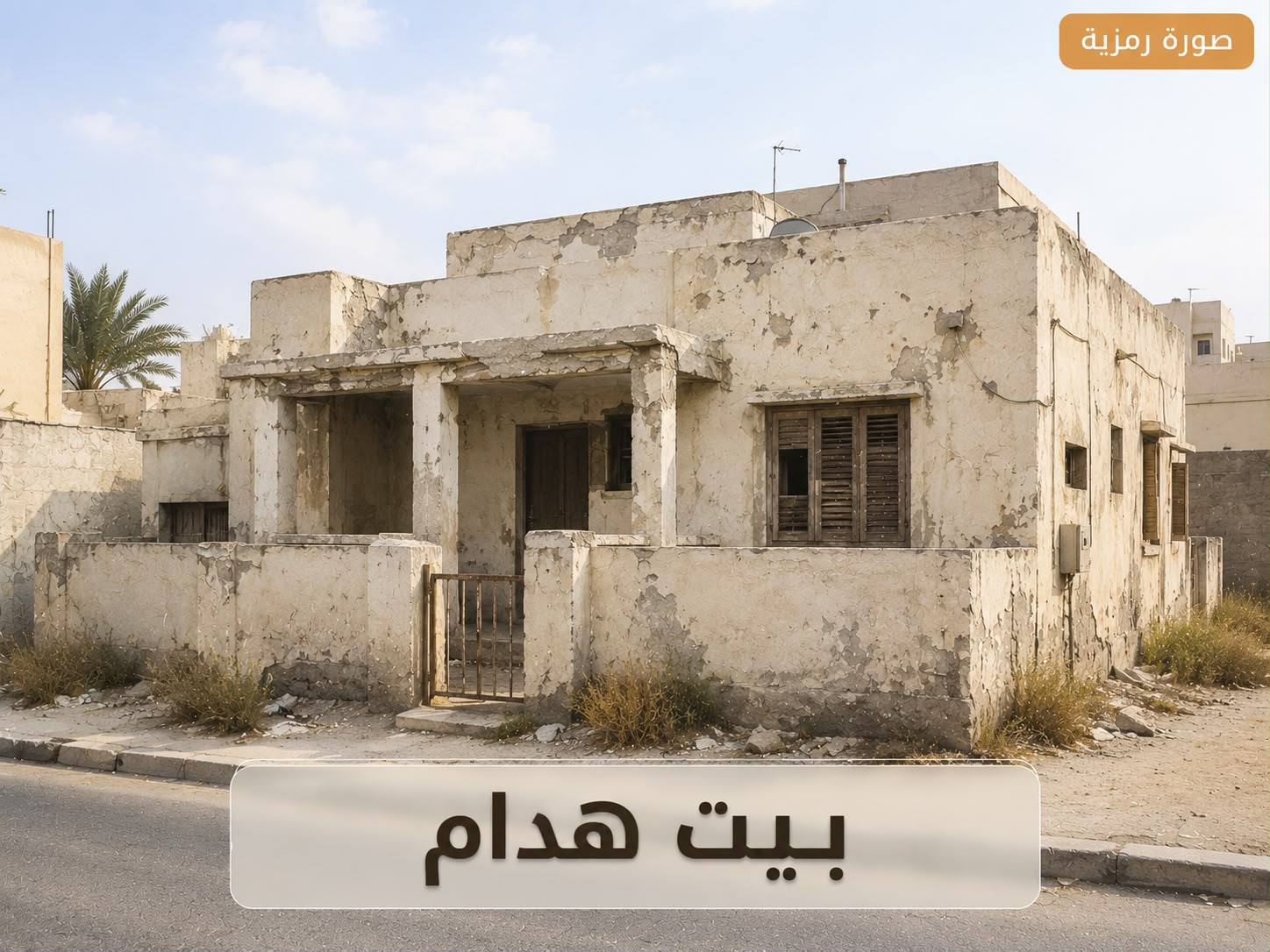 هدام للبيع في الرميثية قابل للفرز 1