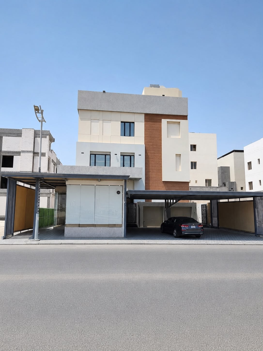 فيلا للبيع بالمطلاع من ثلاث أدوار ونصف 1