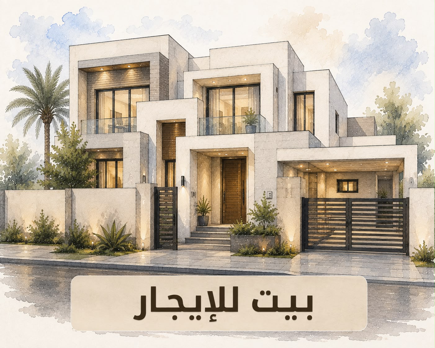 للإيجار بيت حكومه زاوية في سعد العبدالله 1