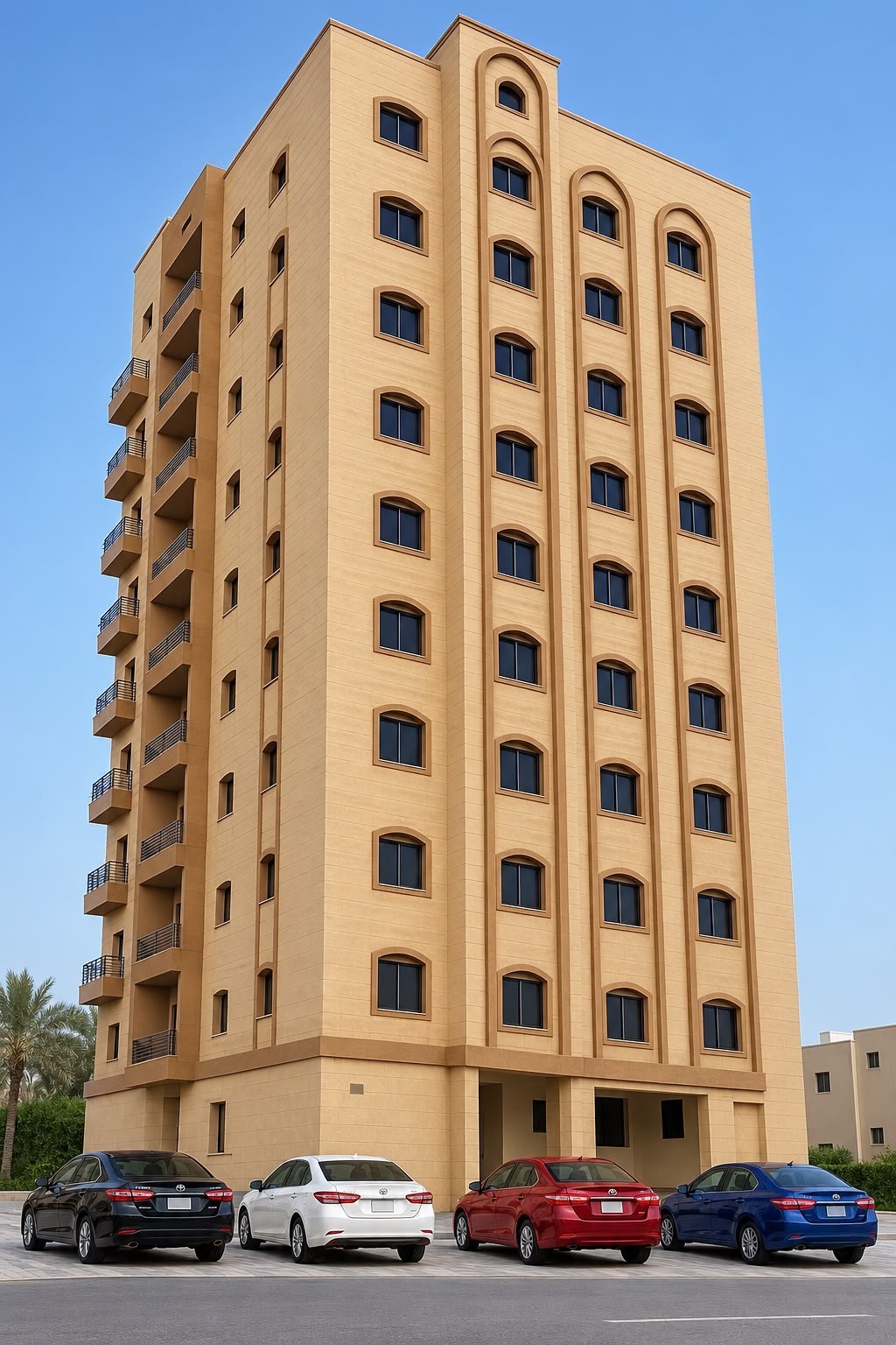عمارة زاوية للبيع فى خيطان 1
