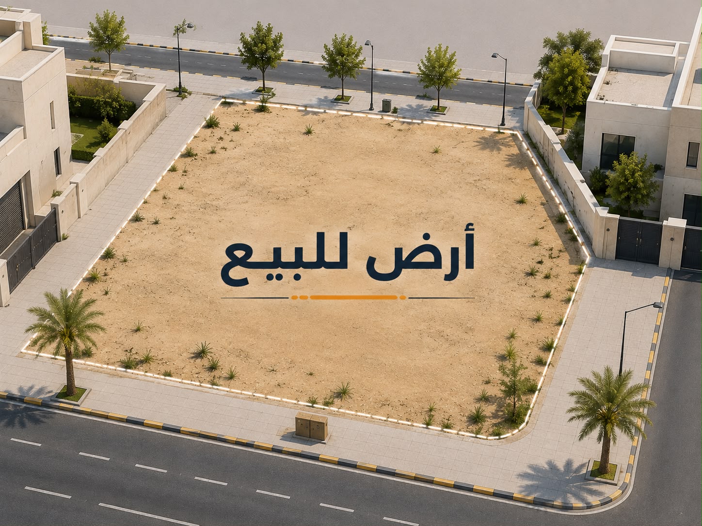 أرض مميزة للبيع فى الصديق قطعة 7 1