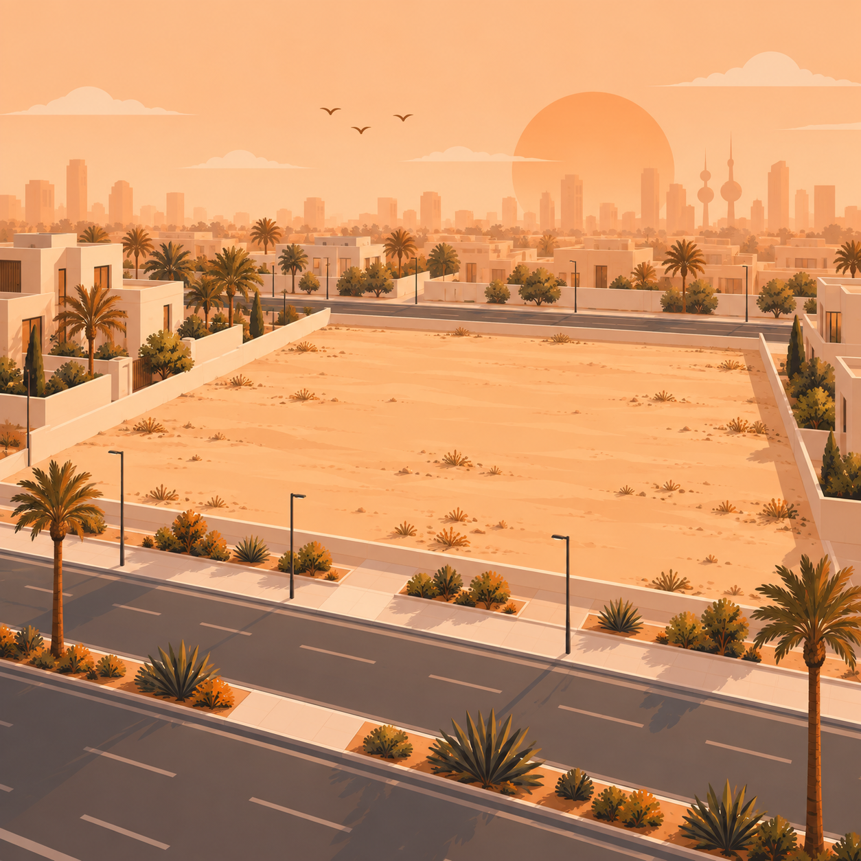 ارض فضاء للبيع بابوفطيره موقع مميز 1