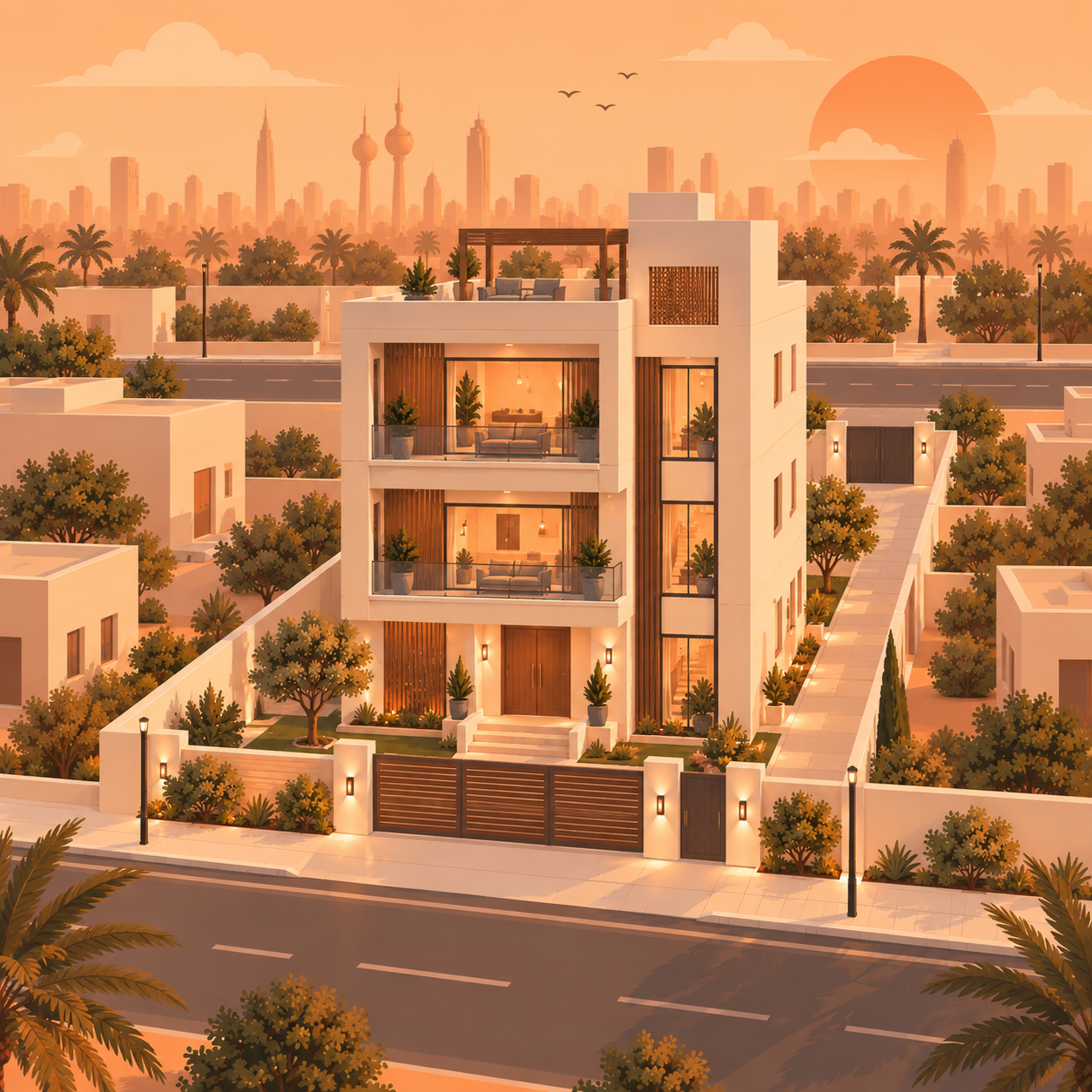 للبدل بالمطلاع قسيمه مميزه مع جنوب عبدالله المبارك 1