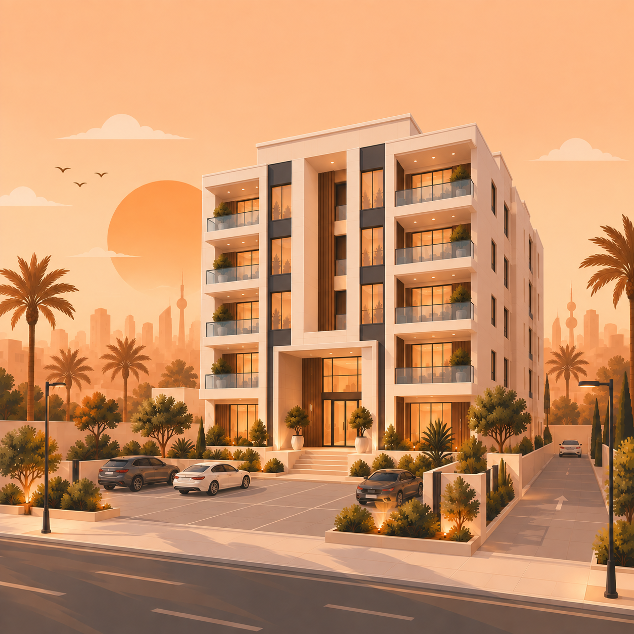 للبيع عمارة استثمارية فى الفنطاس 1