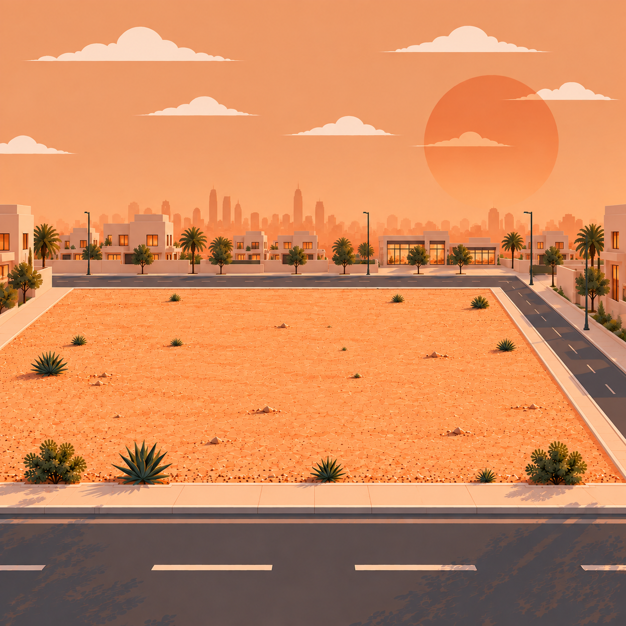 للبيع أرض فى حطين قطعة 2 1