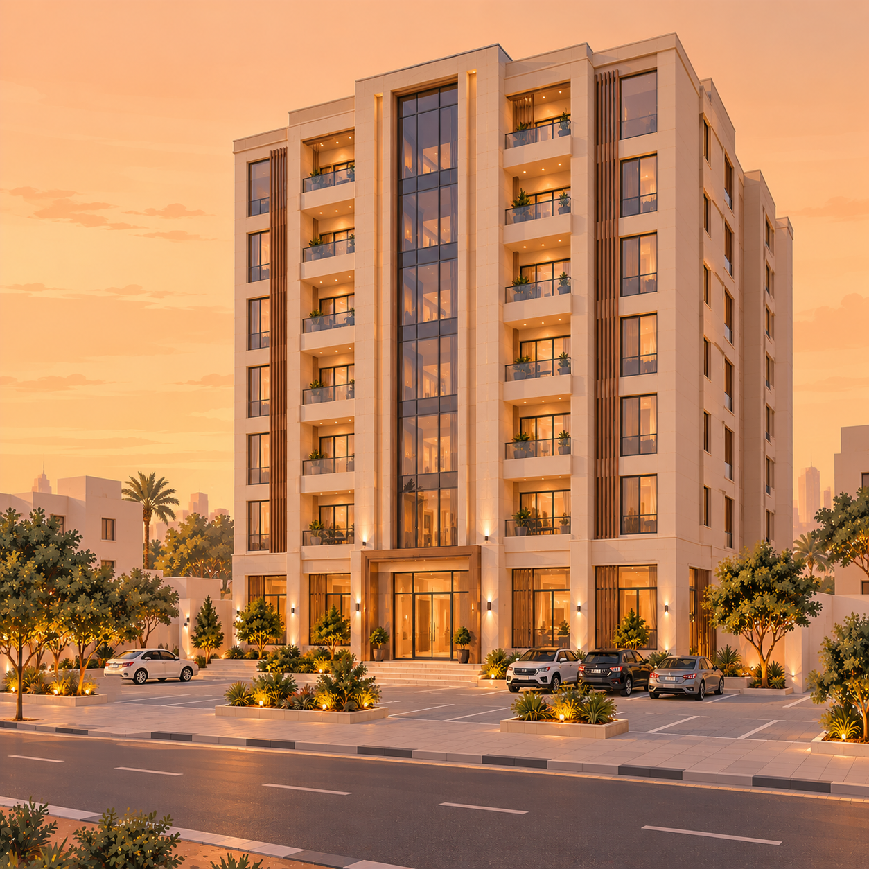 للبيع عماره استثماري فى الفنطاس 1