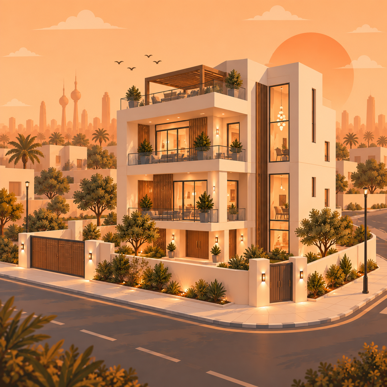 للبيع فيلا استثماري في سلوي مؤجره بالكامل 1