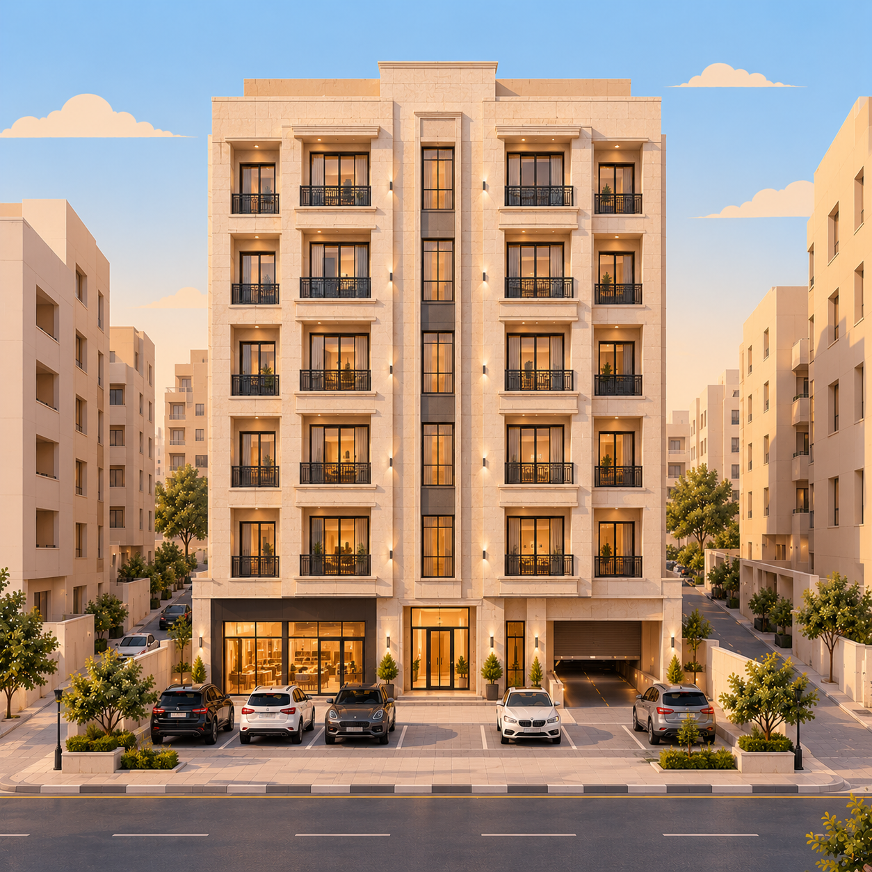 عمارة للإيجار في حولي للشركات 1