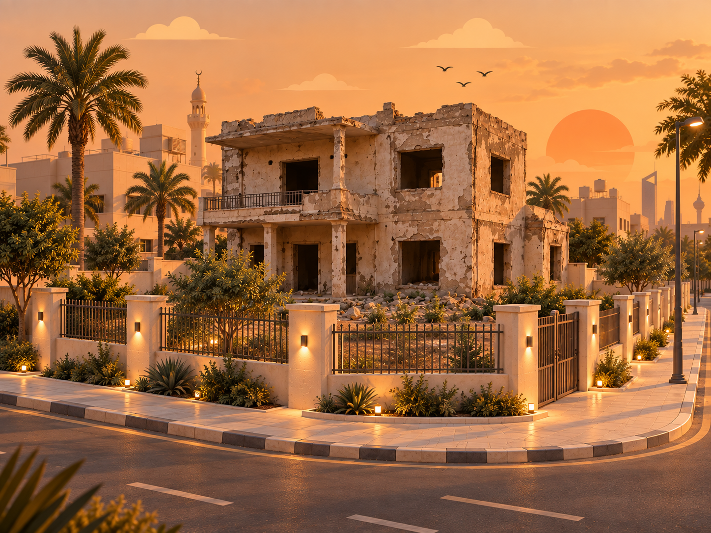 بيت هدام للبيع فى الرميثيه شارع وسكتين 1