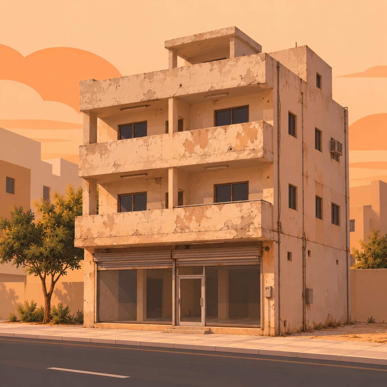 للبيع عمارة هدام في السالمية قطعة 12 1