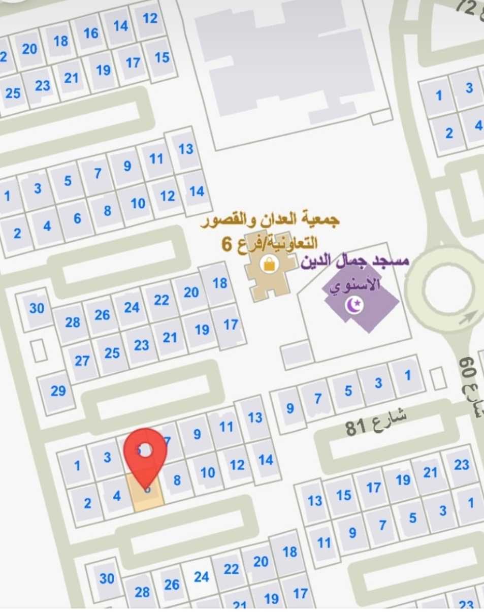 للبيع بيت فى العدان قطعه 2 2