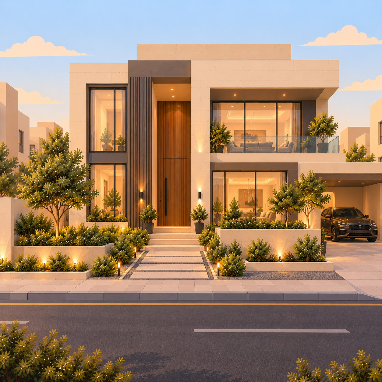 مطلوب بيت للبيع في بيان شارع وسكه 1