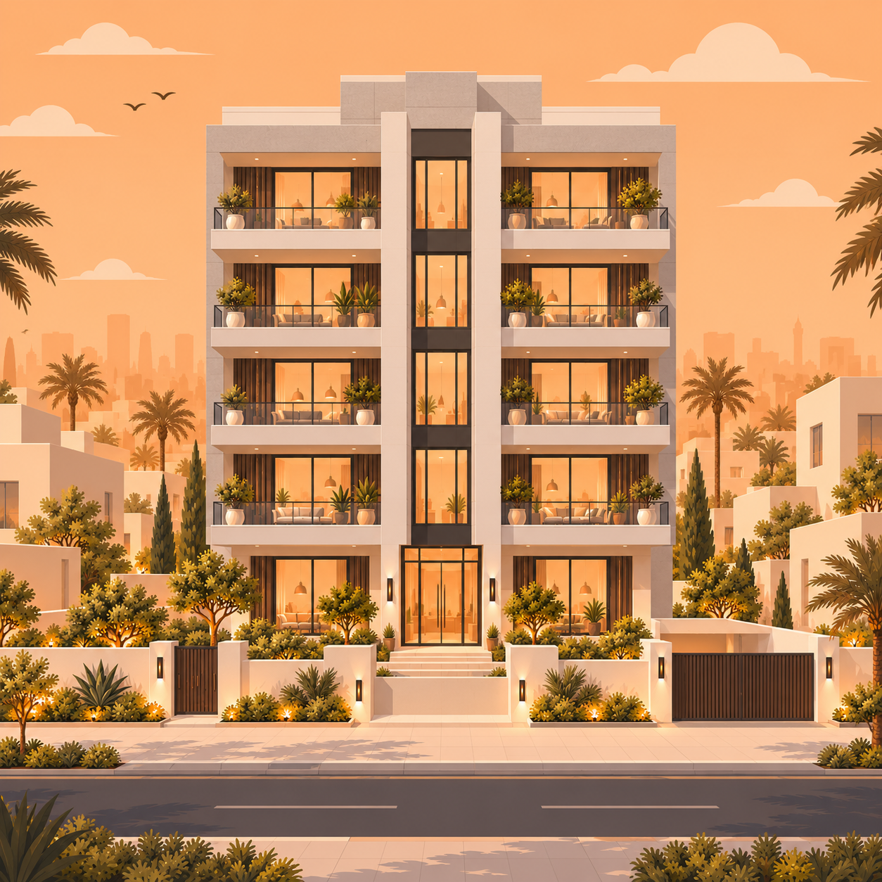 عماره استثماريه للبيع في حولي 1