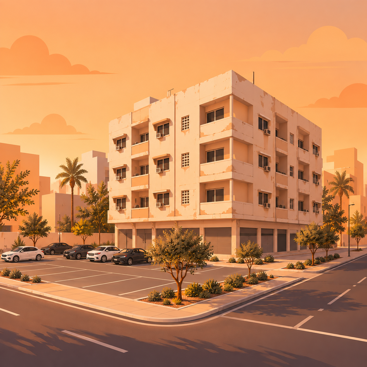 للبيع  عمارة هدام فى السالمية 1