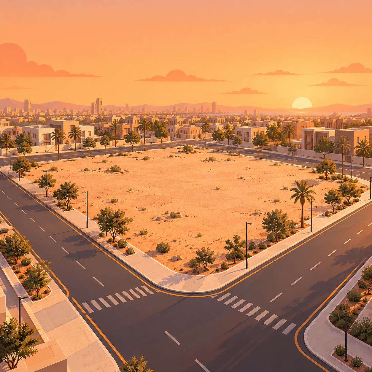للبيع أرض استثماري في بنيد القار 1