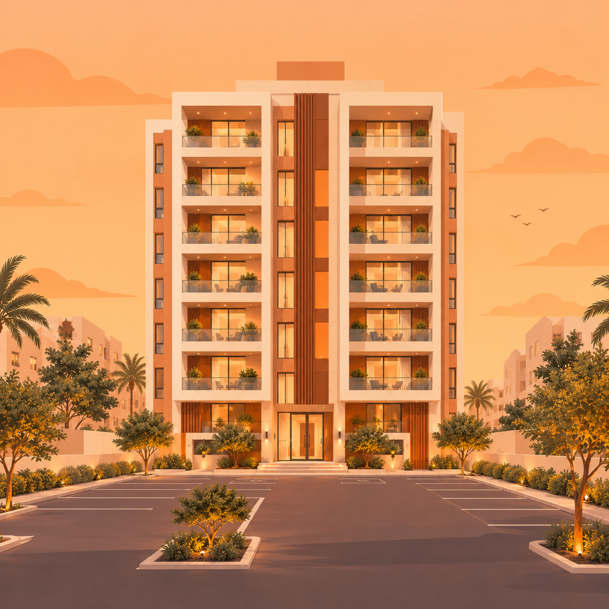 للإيجار عماره في الفروانية 1