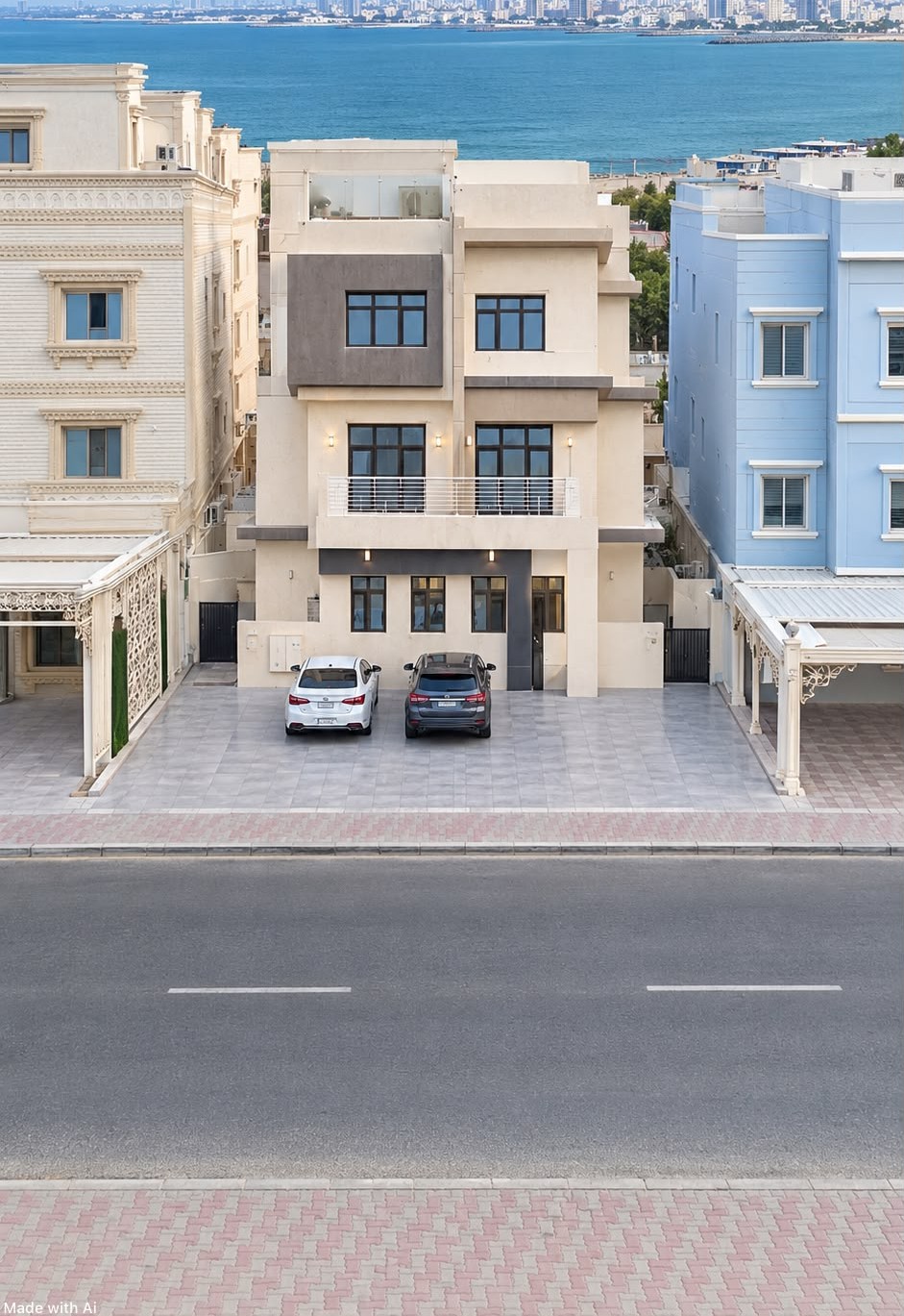 للبيع شاليه في صباح البحرية المرحلة الثالثة 1