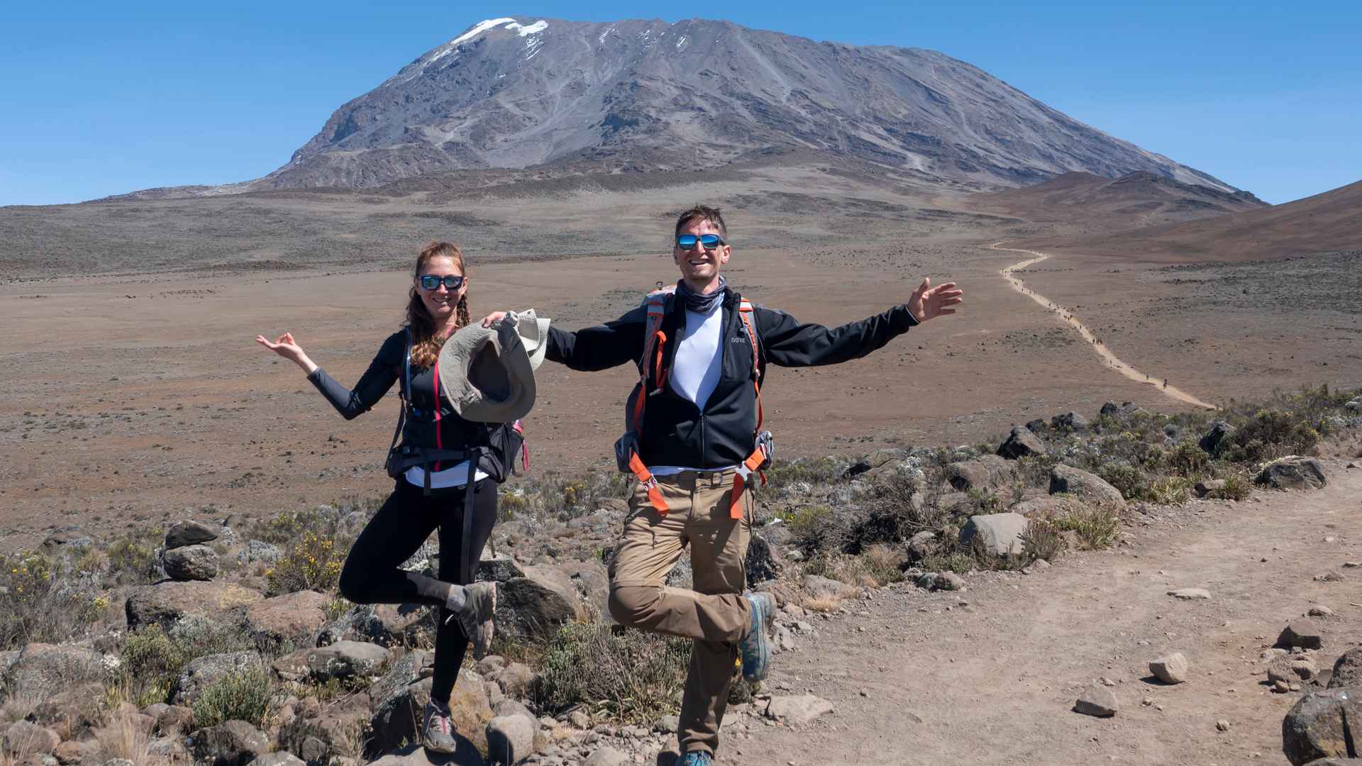 Climbers on the best Kilimanjaro routes