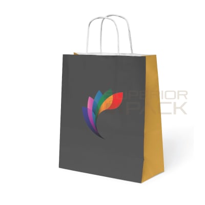 KRAFT PAPER BAG WITH HANDLE