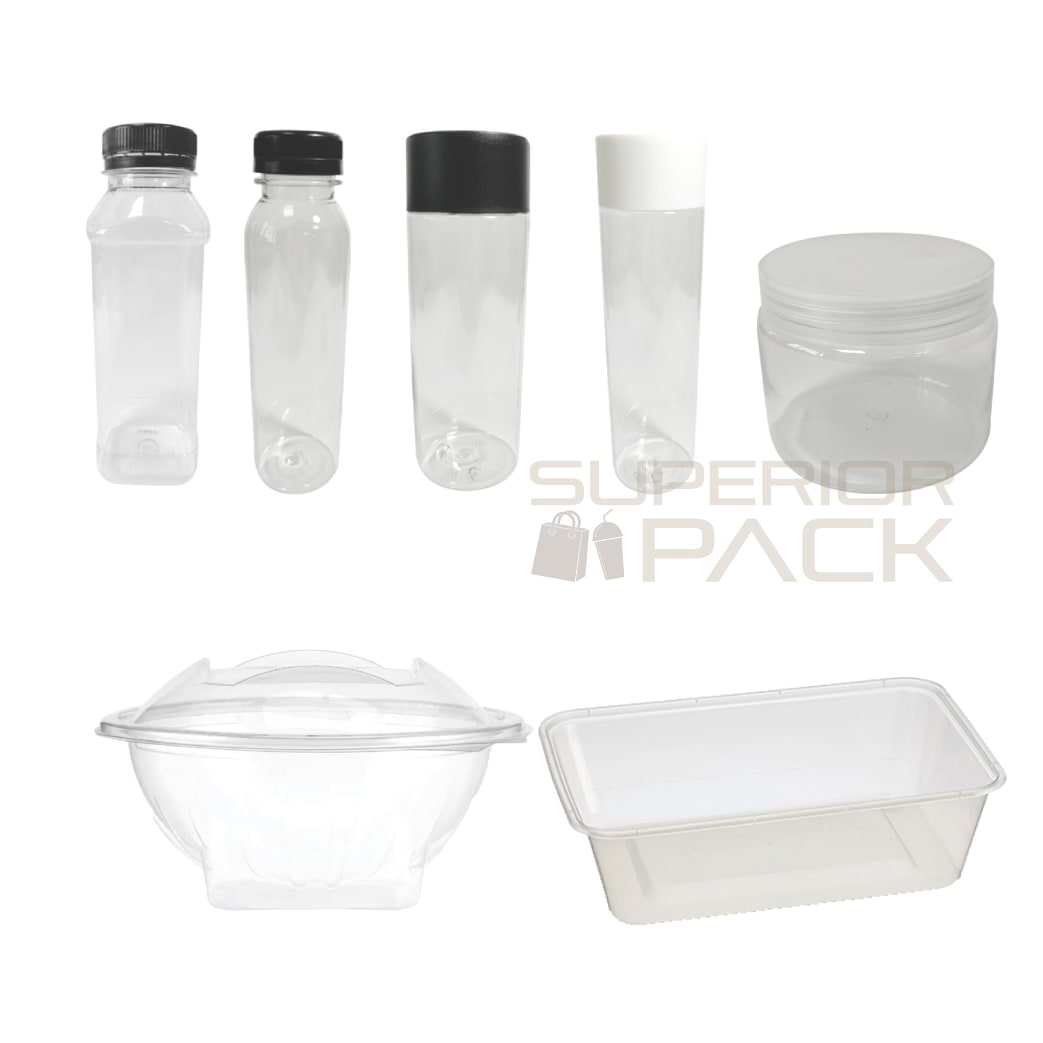 PET CUPS AND CONTAINERS