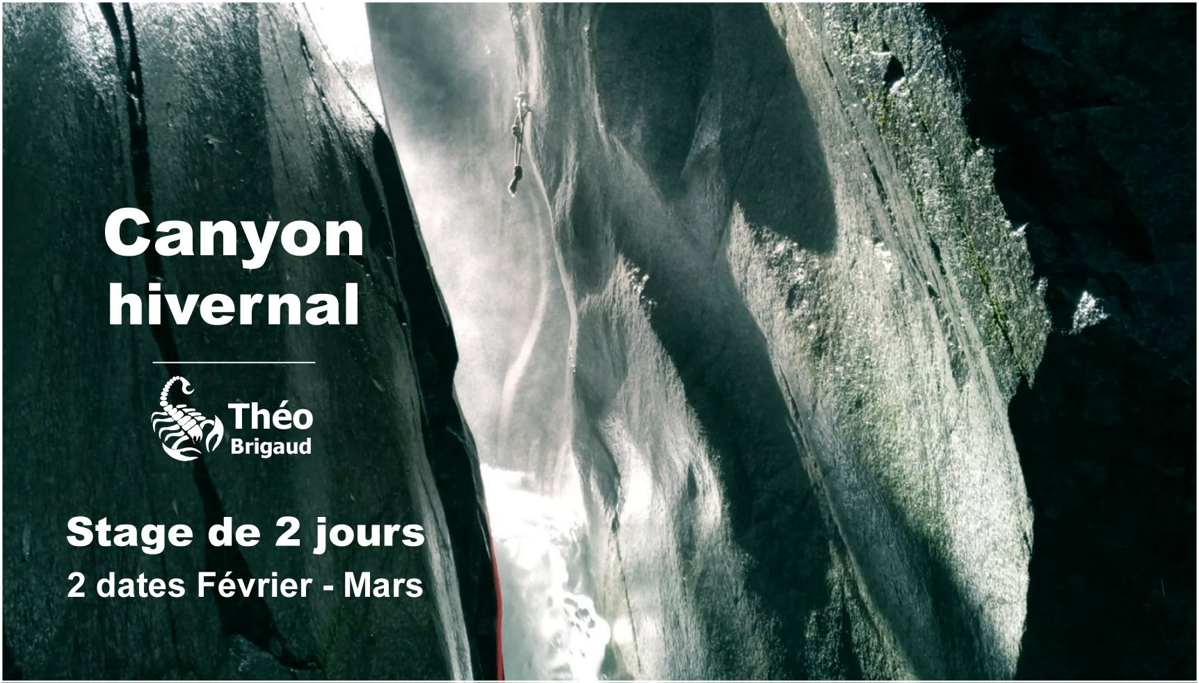 Stage Canyon Hivernal, 2 jours 2022