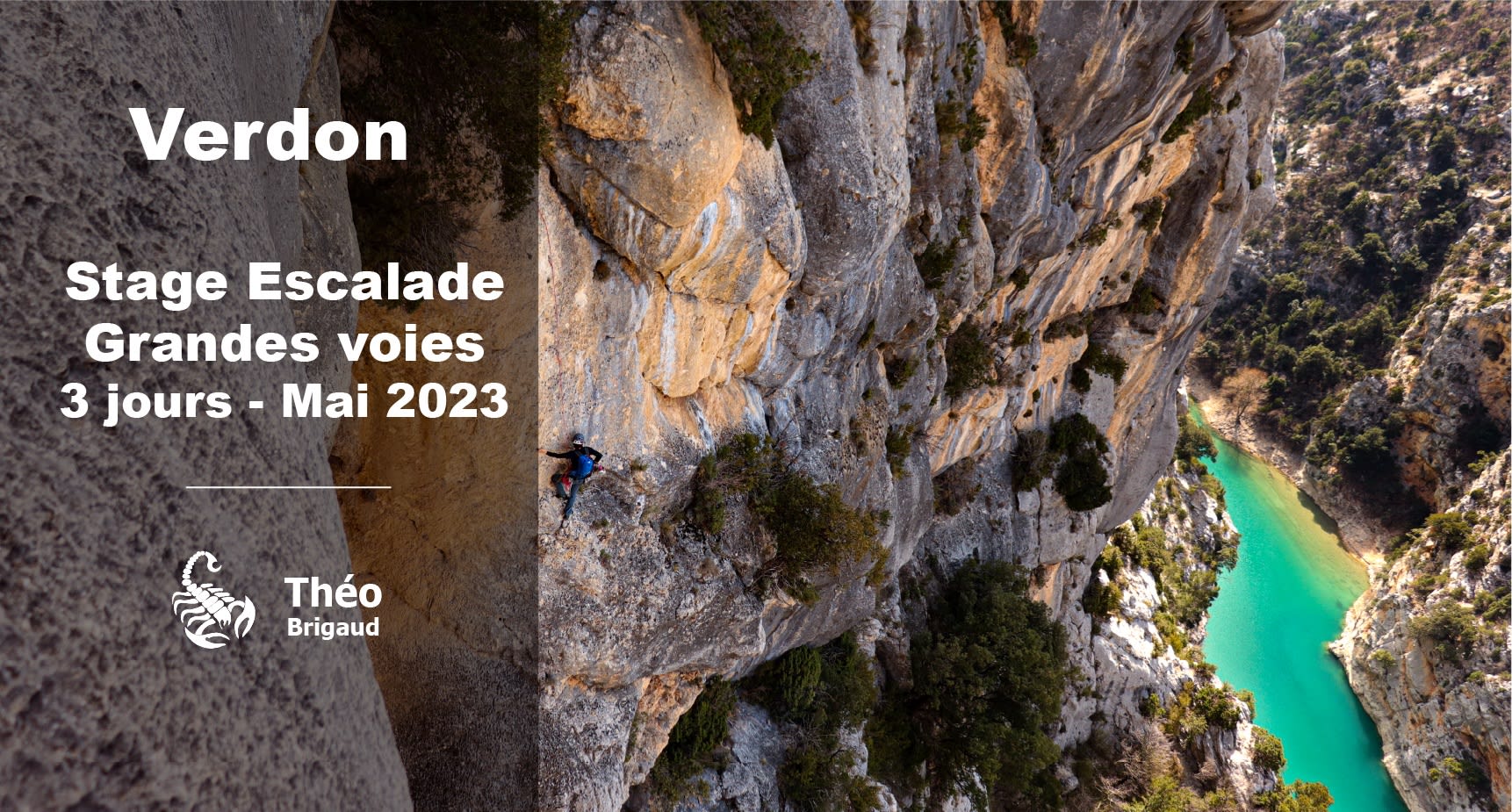 Stage Grande voie Verdon 2023