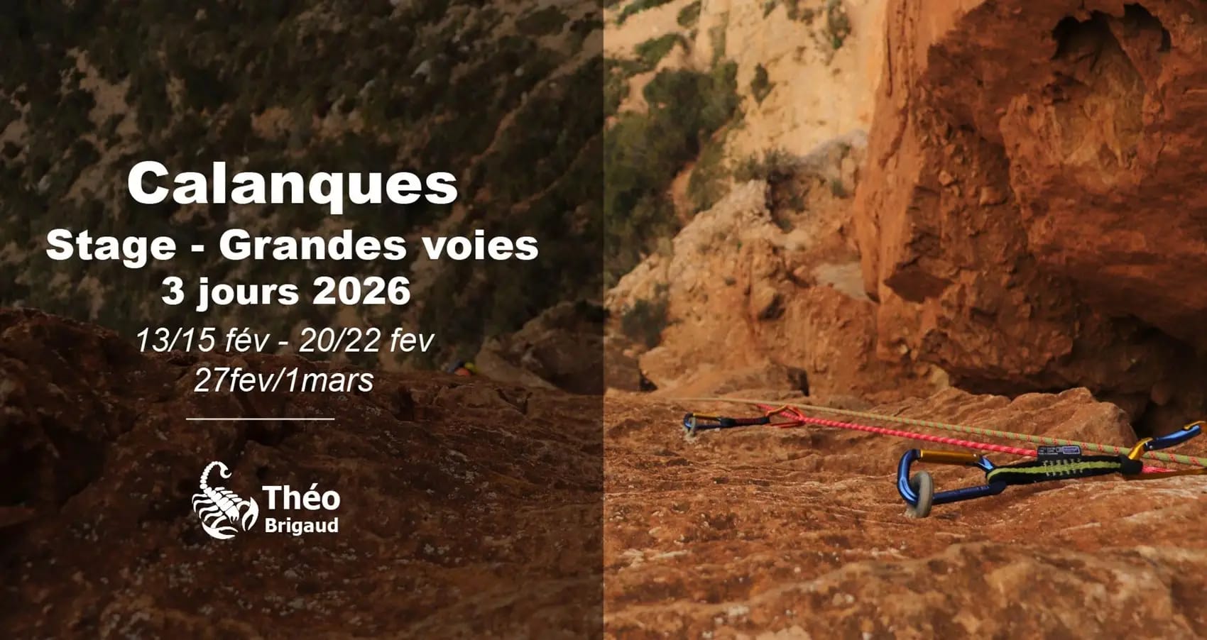 Stage calanque mars 2026