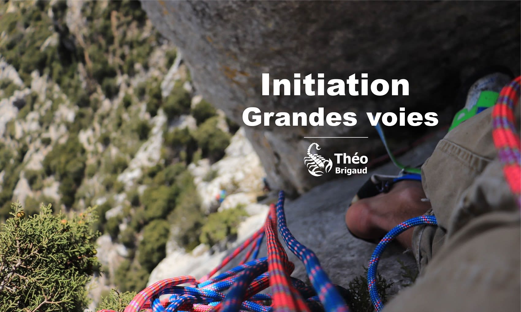 Initiation grande voie escalade