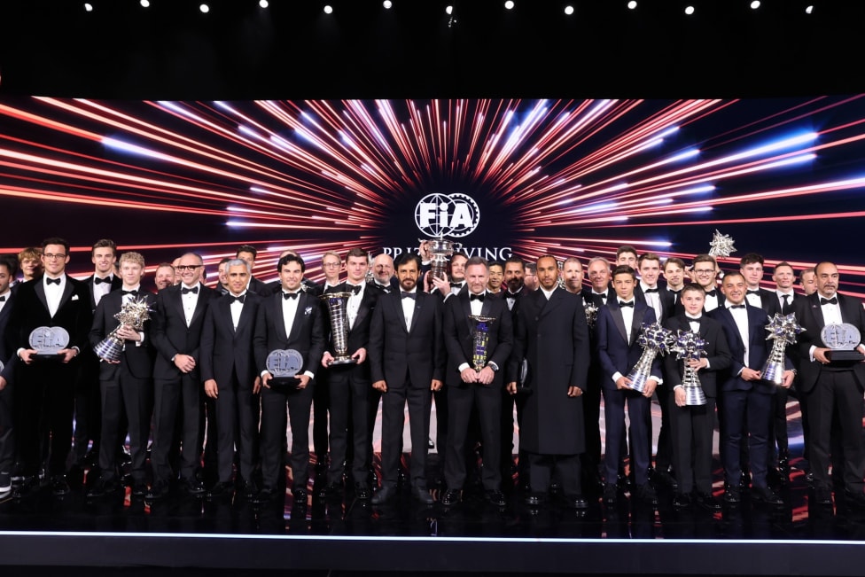 FIA Prize Giving Group Photo