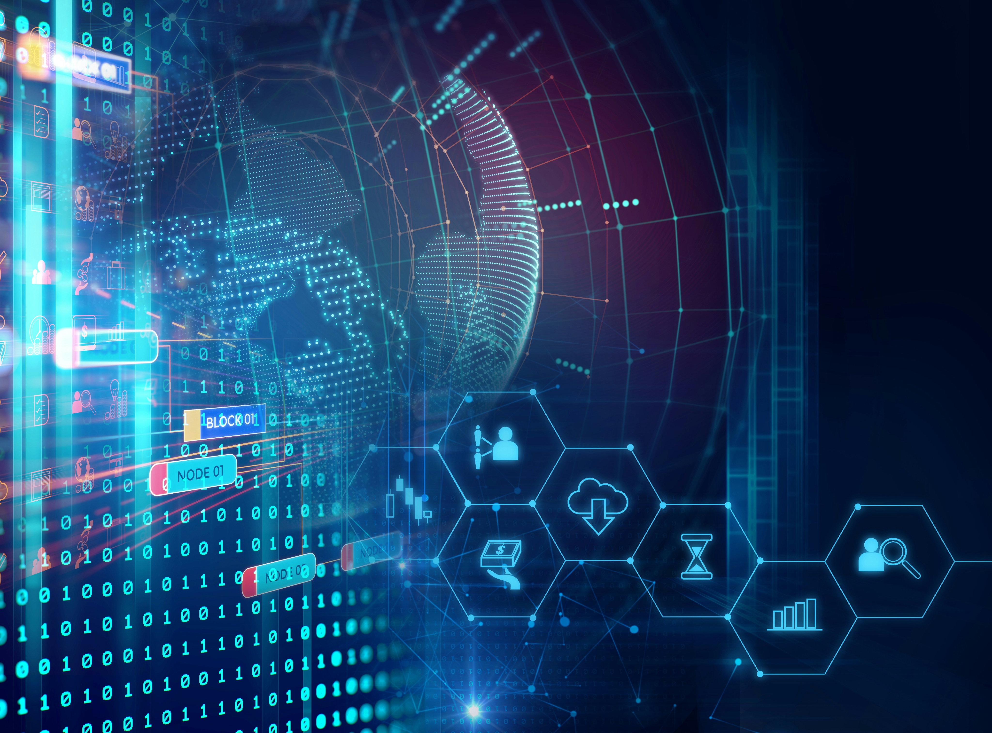 Secure data exchange visualization
