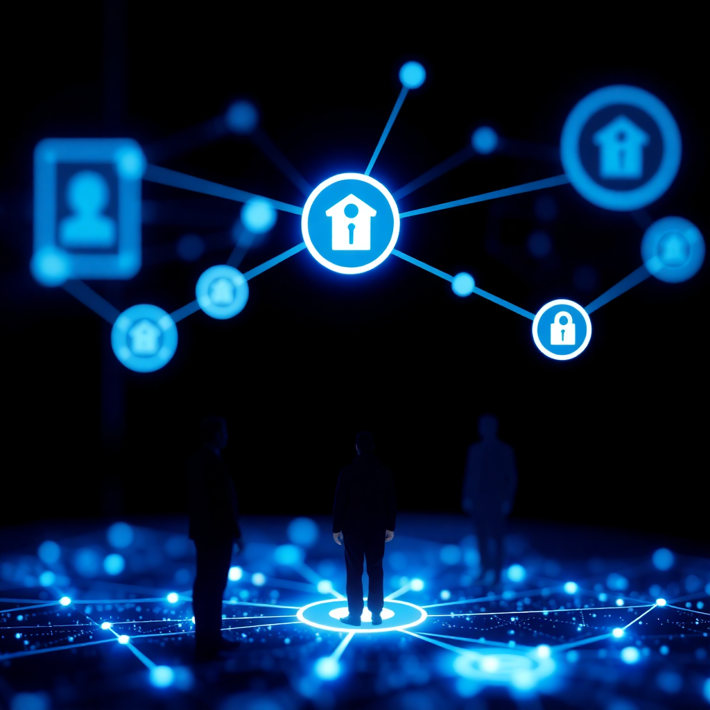 Data privacy network visualization