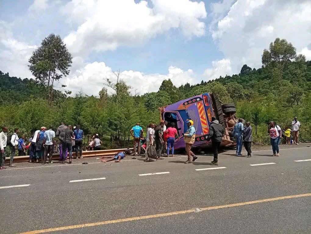 Test Article: Two Dead, Scores Injured as Climax Coach Bus Overturns at Chepsir
