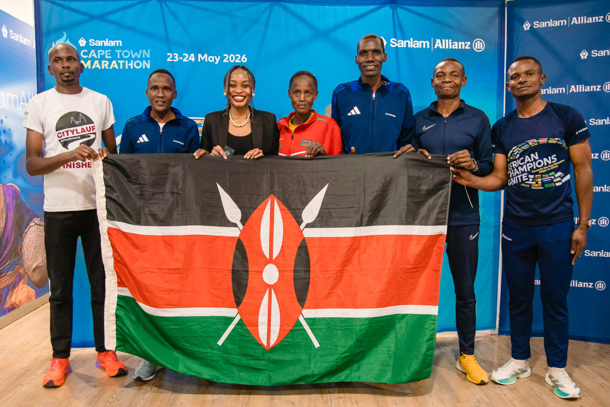 Photo of the Sanlam CapeTown Marathon Flagoff