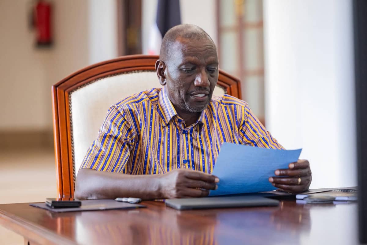 President William Ruto chairing the 4th Session of the Virtual Ad Hoc Oversight Committee of Heads of State on the African Union Institutional Reforms on May 25, 2026. /PCS