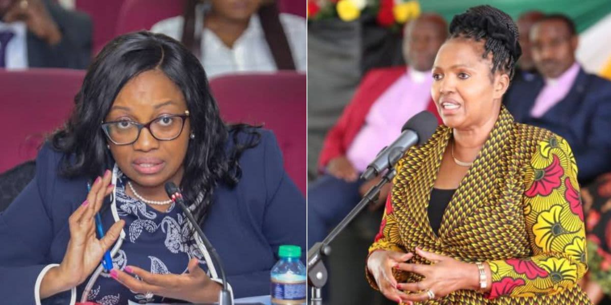 Collage of Nakuru Governor Susan Kihika and Nakuru Senator Tabitha Karanja. /VANTAGE KE