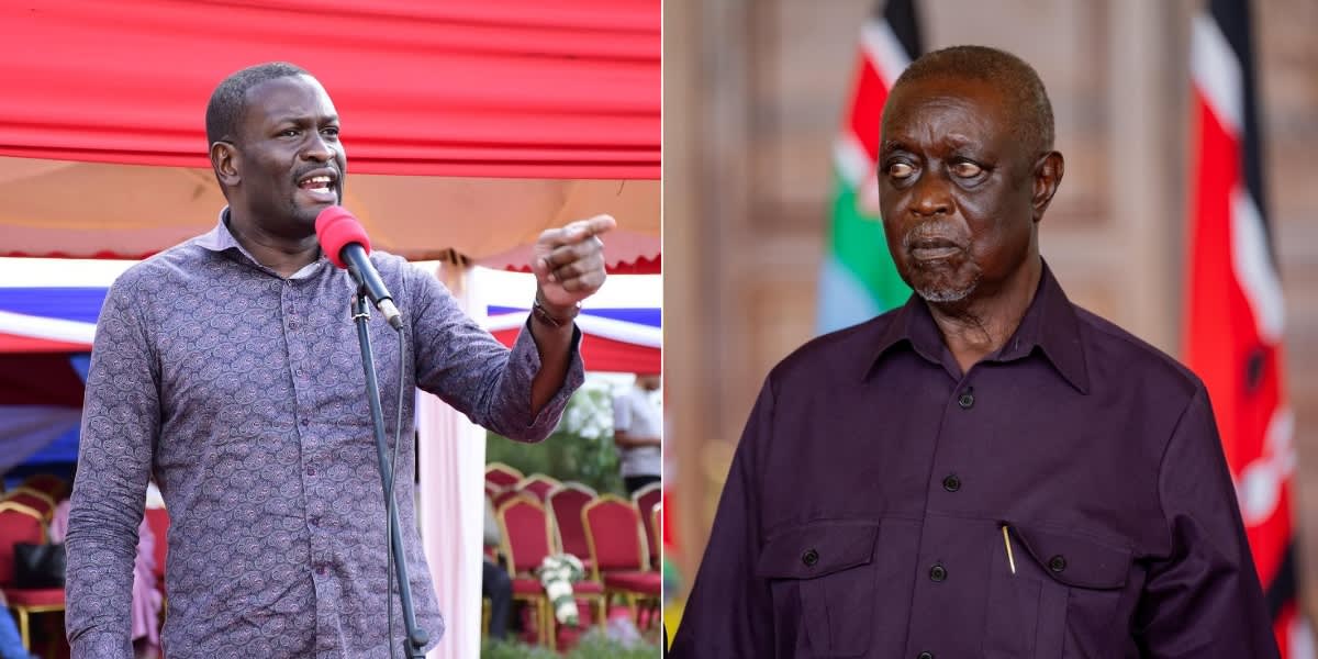 Collage of Senators Edwin Sifuna and Oburu Odinga. /VANTAGE KE