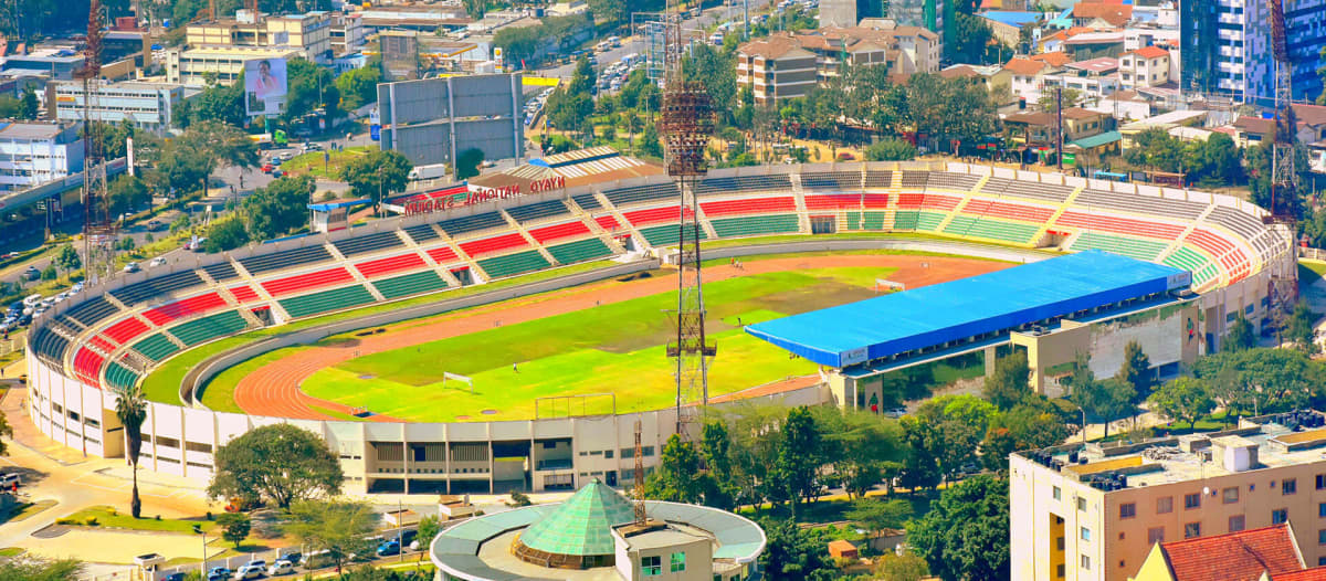 Aerial view of Nyayo Stadium in Nairobi. /ABSA KIP KEINO CLASSIC