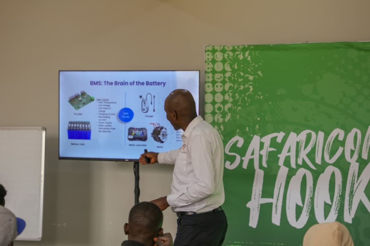 Students from Kiambu National Polytechnic gain digital skills for a changing job market.